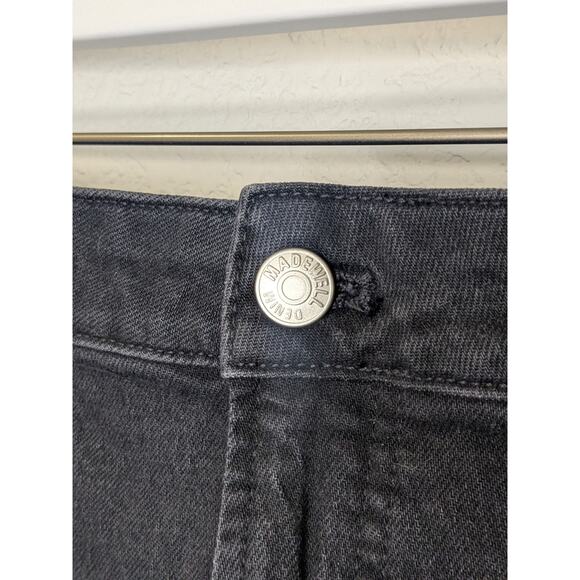 Madewell The Perfect Jean Short in Black Cutoff Highrise Womens Size 33 - Picture 2 of 9